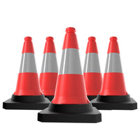 Road Safety Cone Red