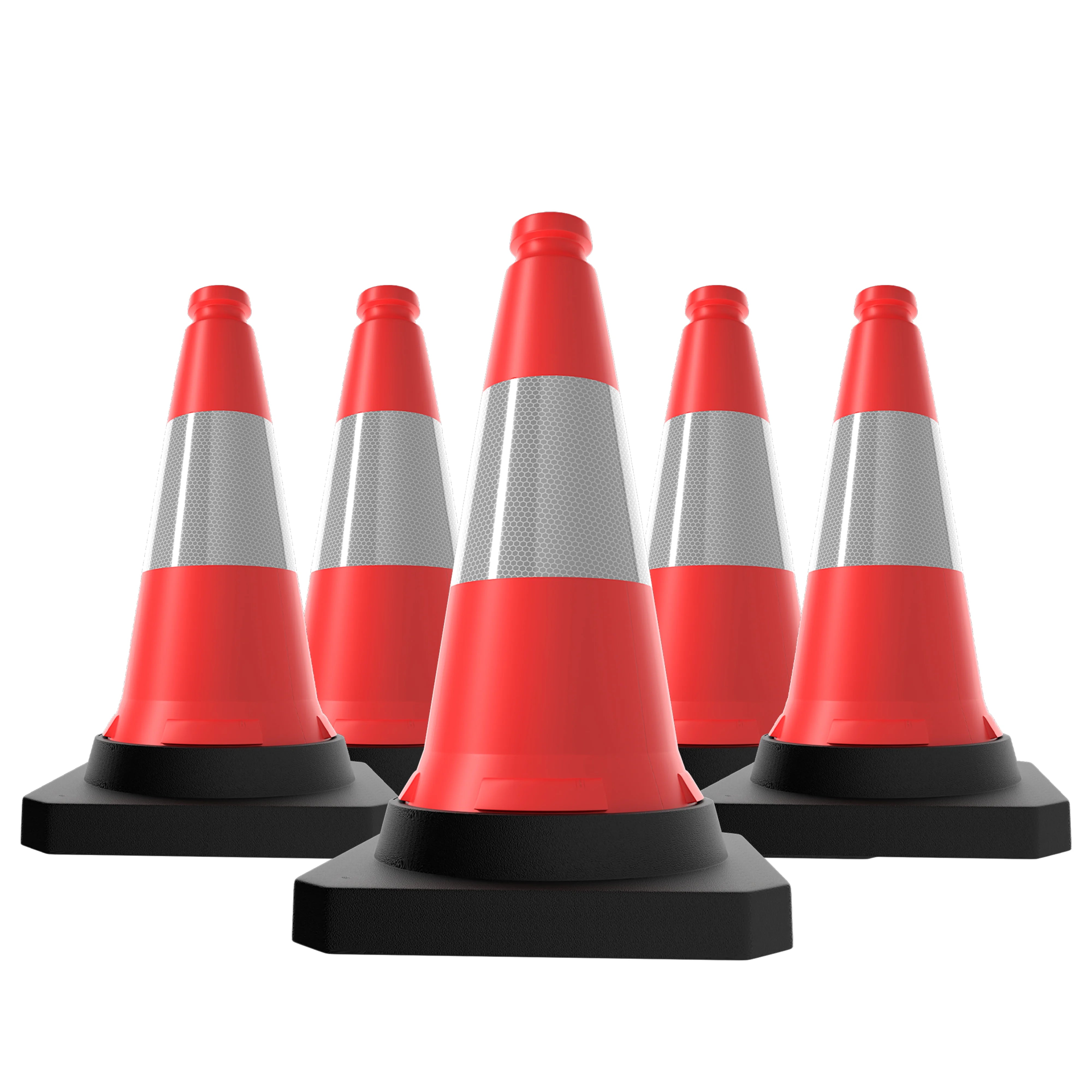 Road Safety Cone Red