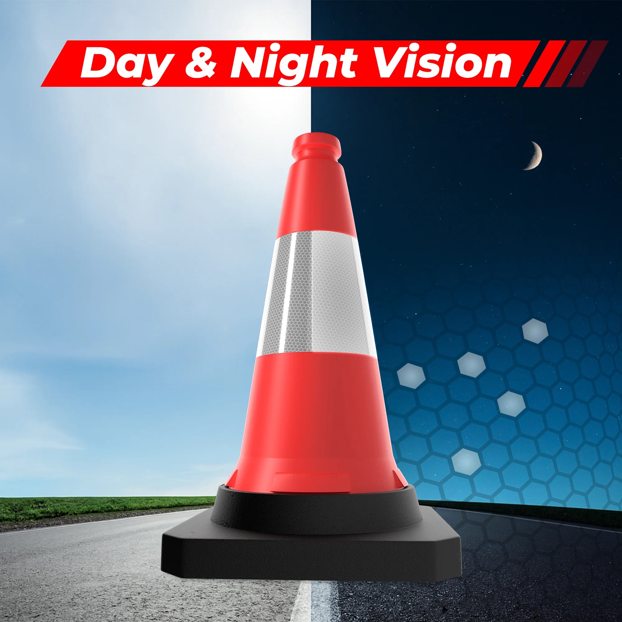 High Visibility Road Cone