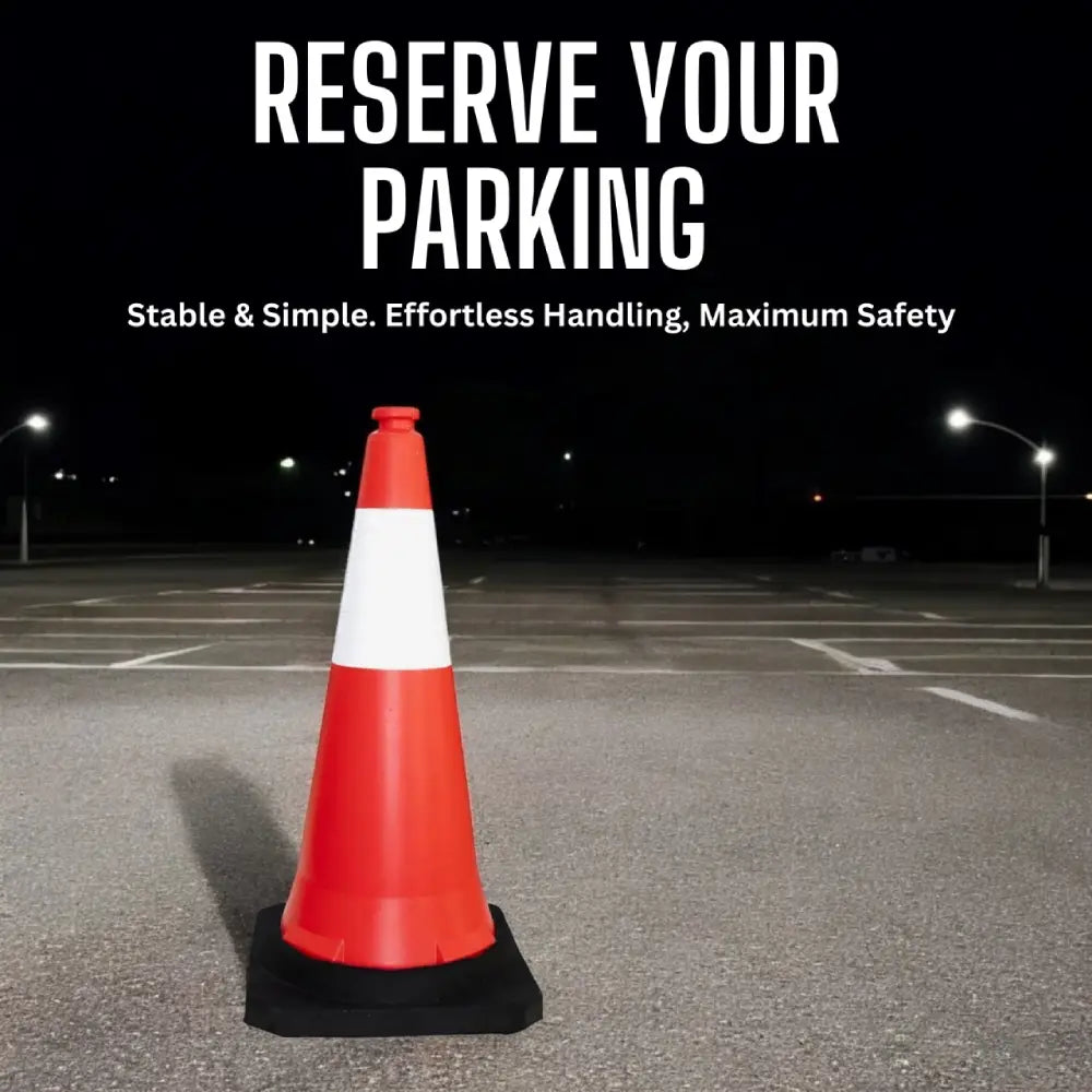 75cm parking safety cones for sale in uk