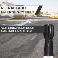 Warning Caution Tape Black