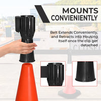 Traffic Cone Barrier Belt Mount