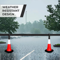 Weather Resistant Retractable Barrier belt