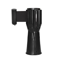 Black Retractable Traffic Cone Belt 3 Meter