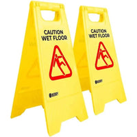 wet floor sign 2 pcs