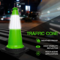 seventy five centimeter commercial traffic cone for warehouses, parking areas and facility management