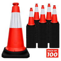 seventy five centimeter commercial traffic cone for warehouses, parking areas and road management