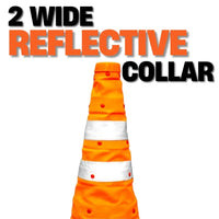 Road Safety Cone With Reflective Collar