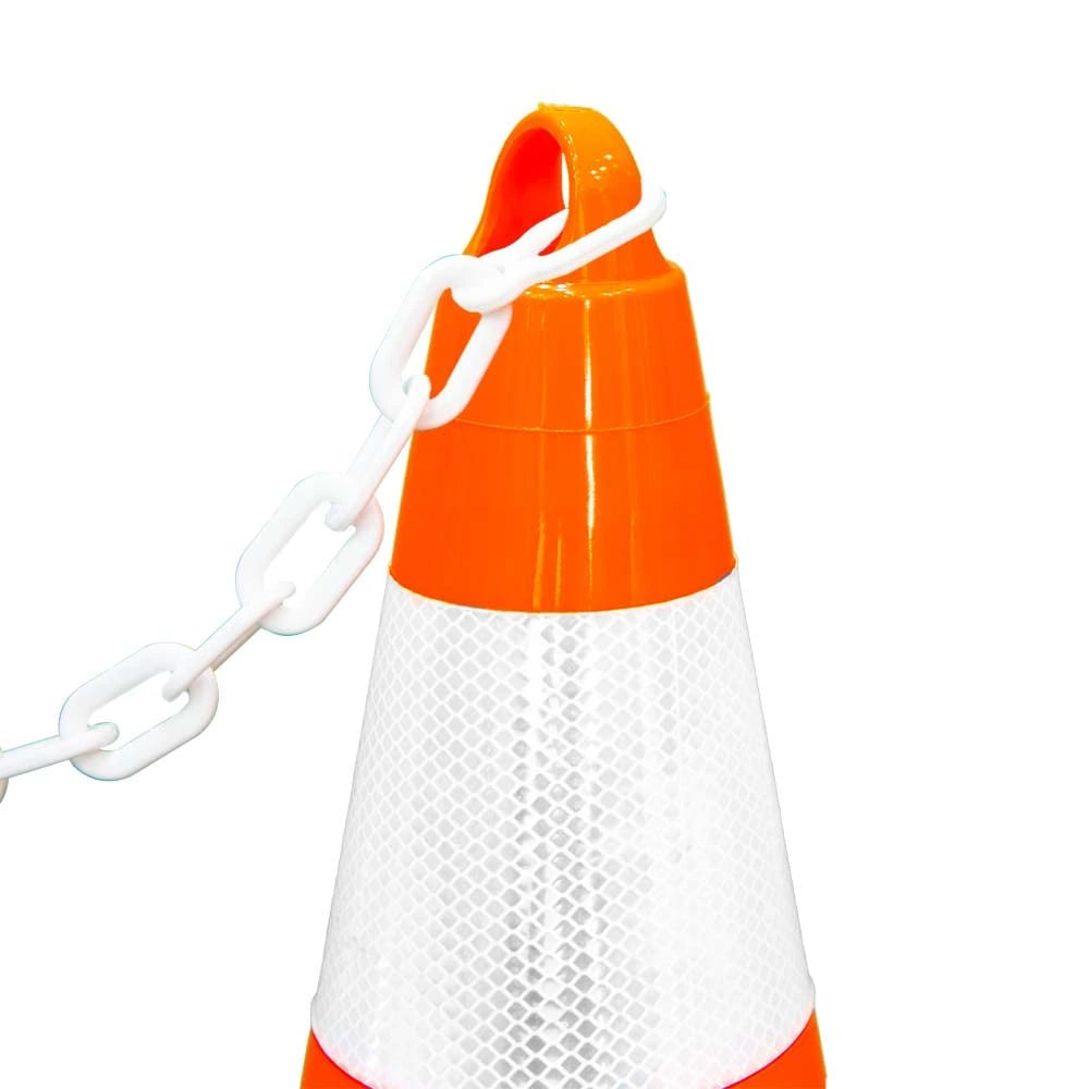 Traffic Cone With Chain Attachable