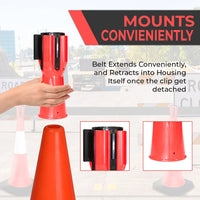 Retractable Barrier Belt