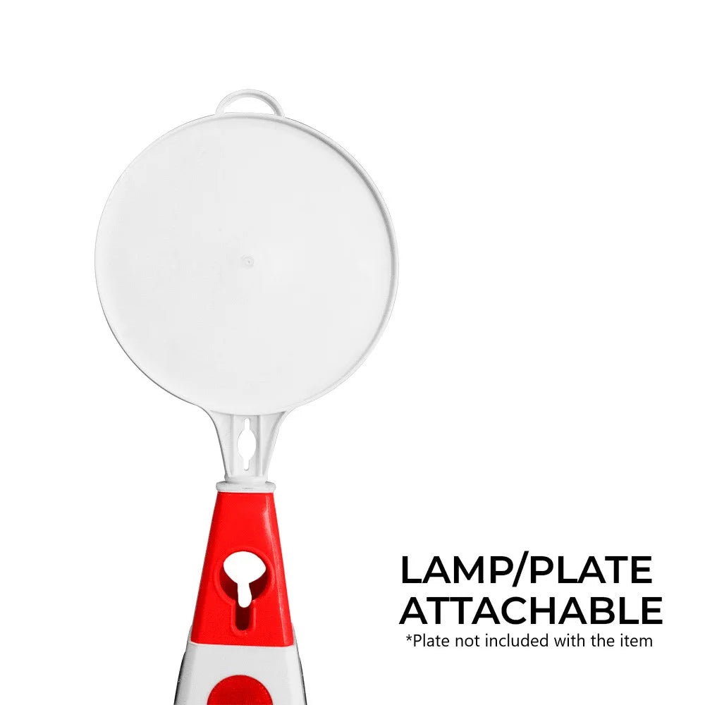 Traffic Safety Cone With Lamp Attachable