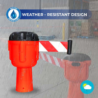 Retractable Ribbon Barrier