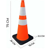 traffic cone size 75cm