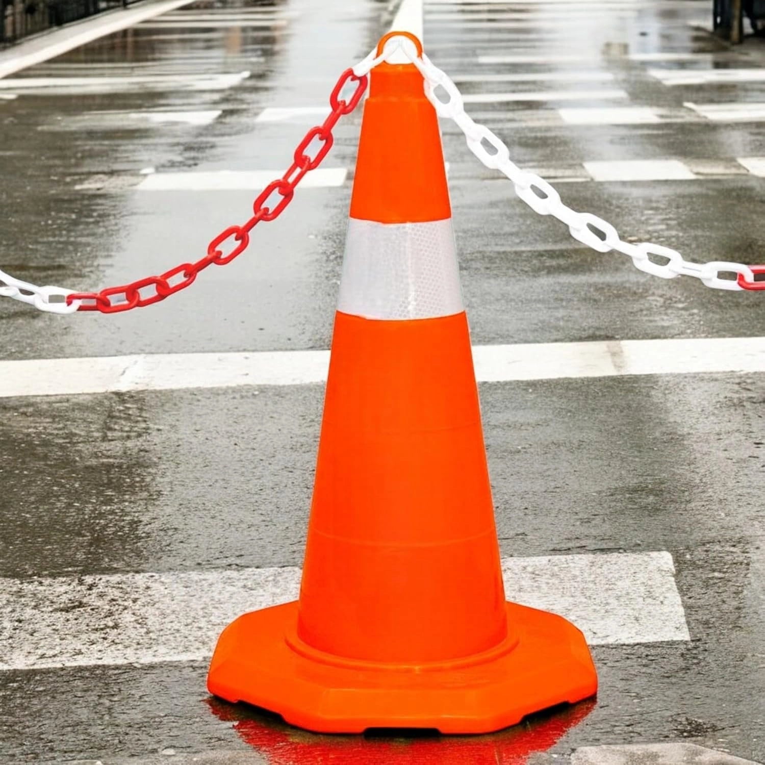Chain Attachable Road Cone