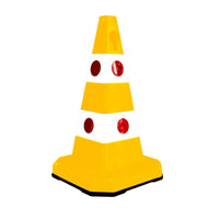 yellow traffic cone 62cm