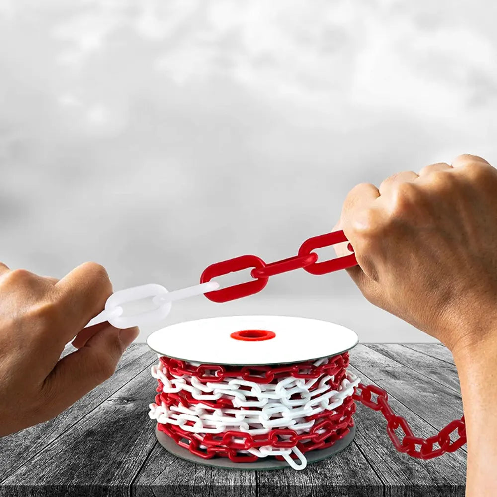 safety plastic chain barriers