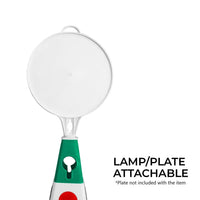 62cm green traffic cone sign plate