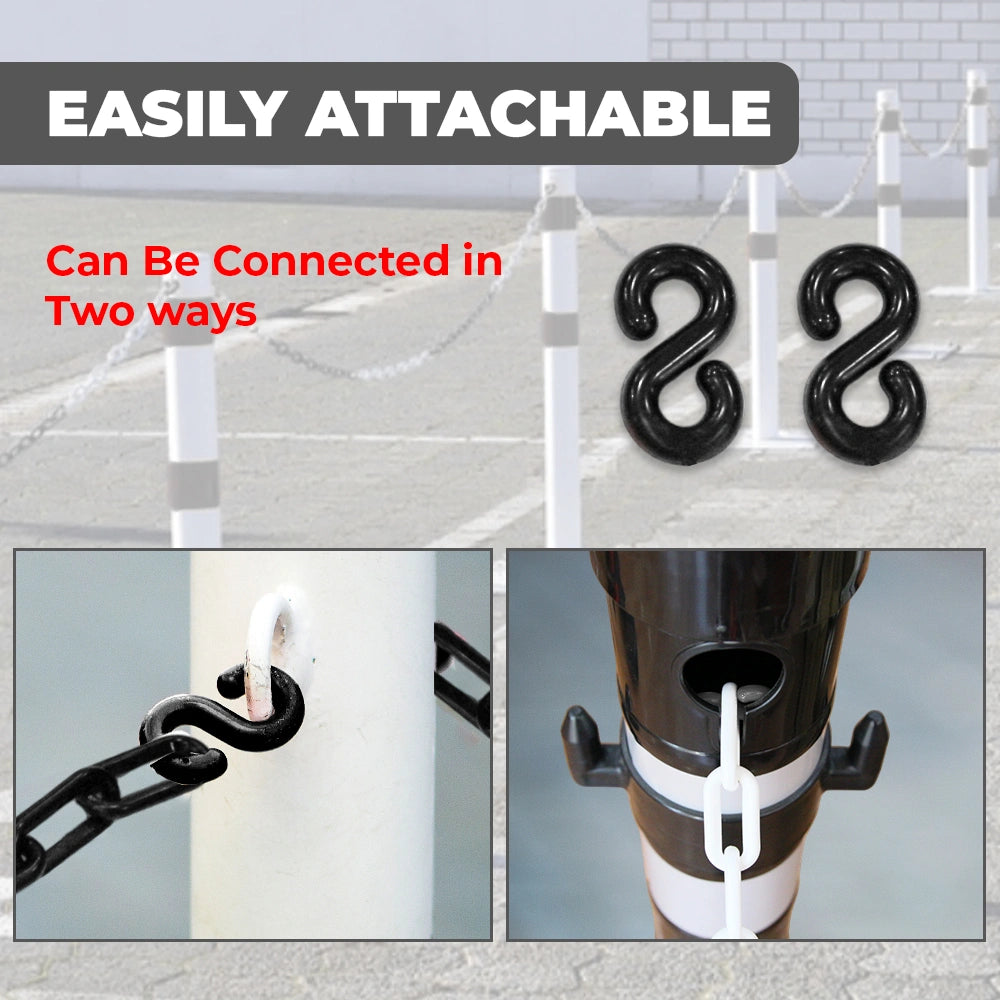 Easy Attachable Safety Plastic Chain With Hook