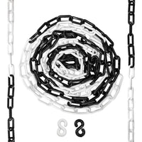 black white  chain 