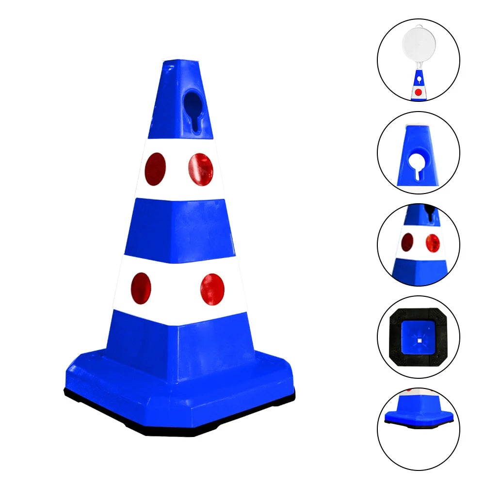 high quality blue traffic cone 