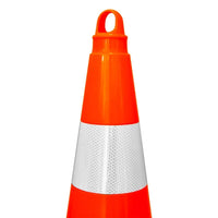 Street Cones With Chain Hole
