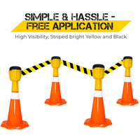 Traffic Cone Topper Barrier Belt