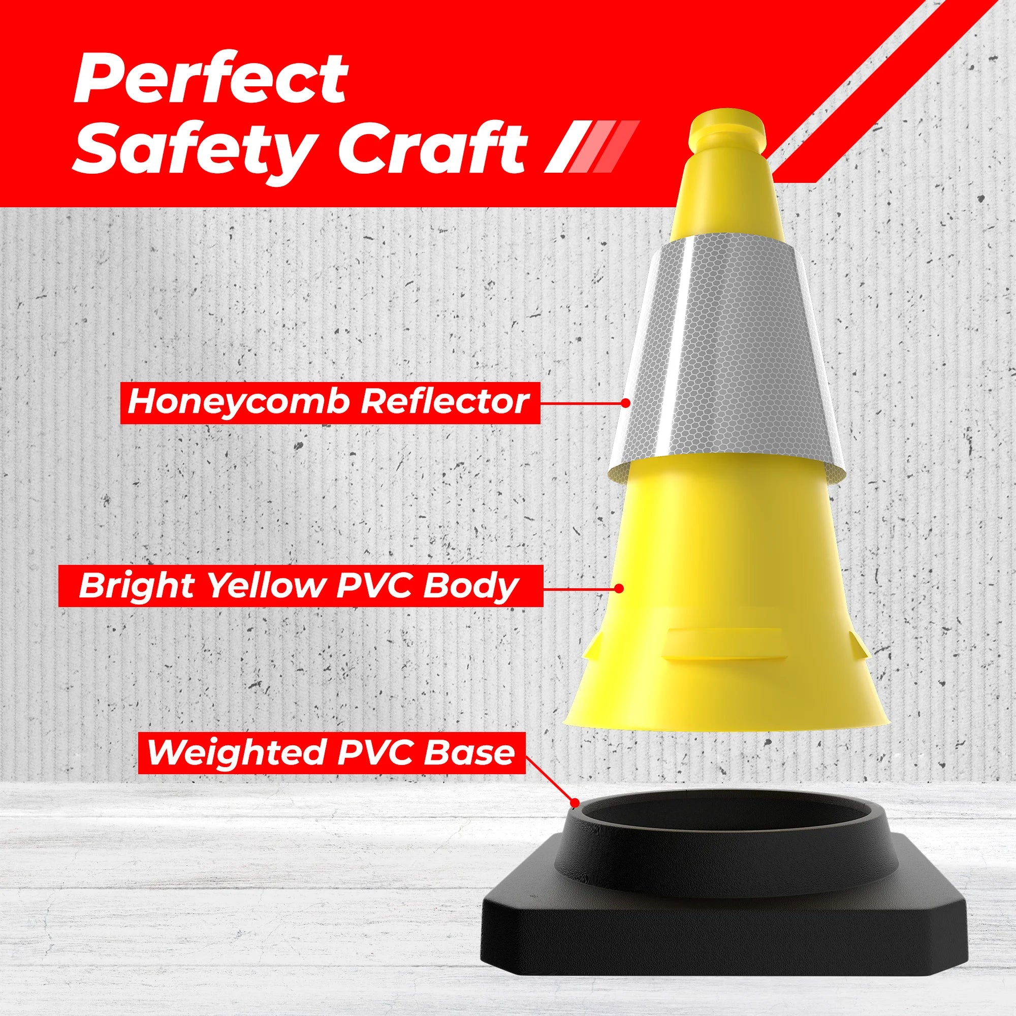 Cone With Honeycomb Reflector