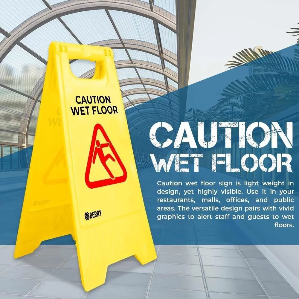 wet floor sign 