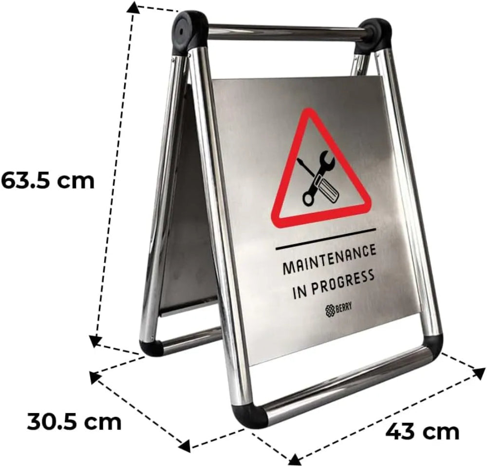 progress sign detail 