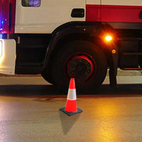 pvc road cone with weighted base 