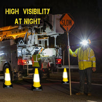Stackable yellow traffic cones 50CM 

