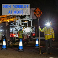 Blue 50CM Traffic Control Cones – Set of 2	